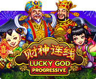 สล็อตXO เครดิตฟรี Lucky God Progressive - SLOTXO