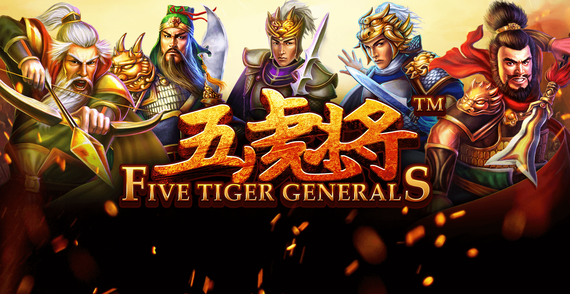 ทดลองเล่น SLOTXO Five Tiger Generals