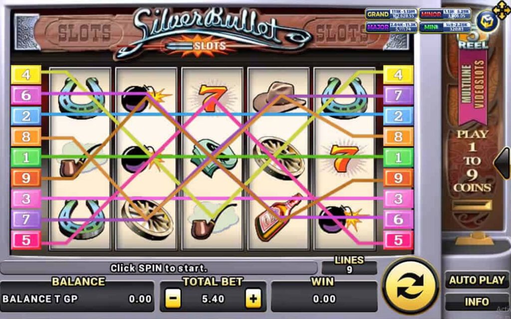 SLOTXO VIP สัญลักษณ์ของเกม Silver Bullet