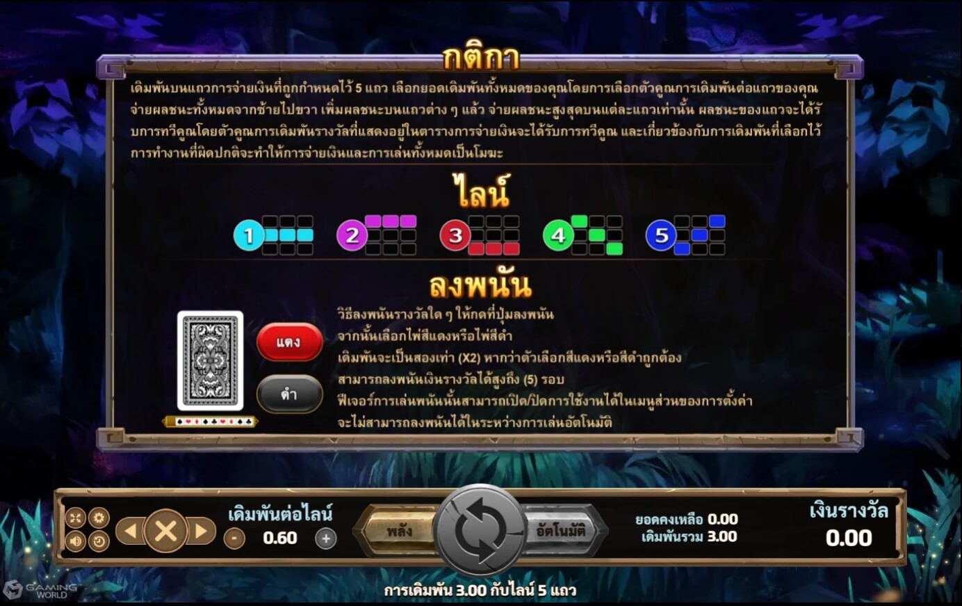 สล็อต XO รีวิวเกมสล็อต Forest Treasure