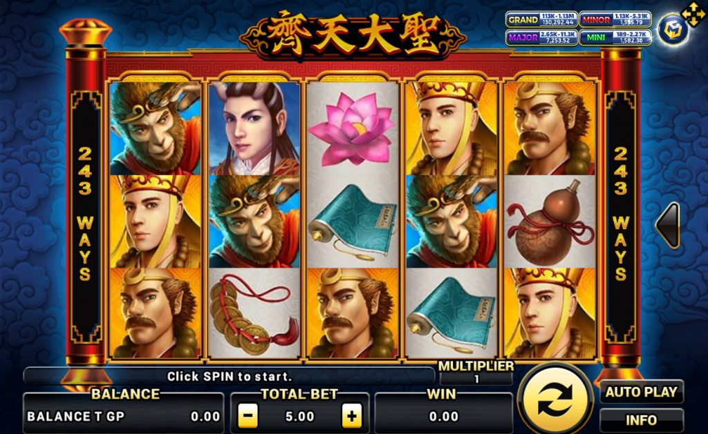 Slotxo True Money สัญลักษณ์ของเกม Monkey King