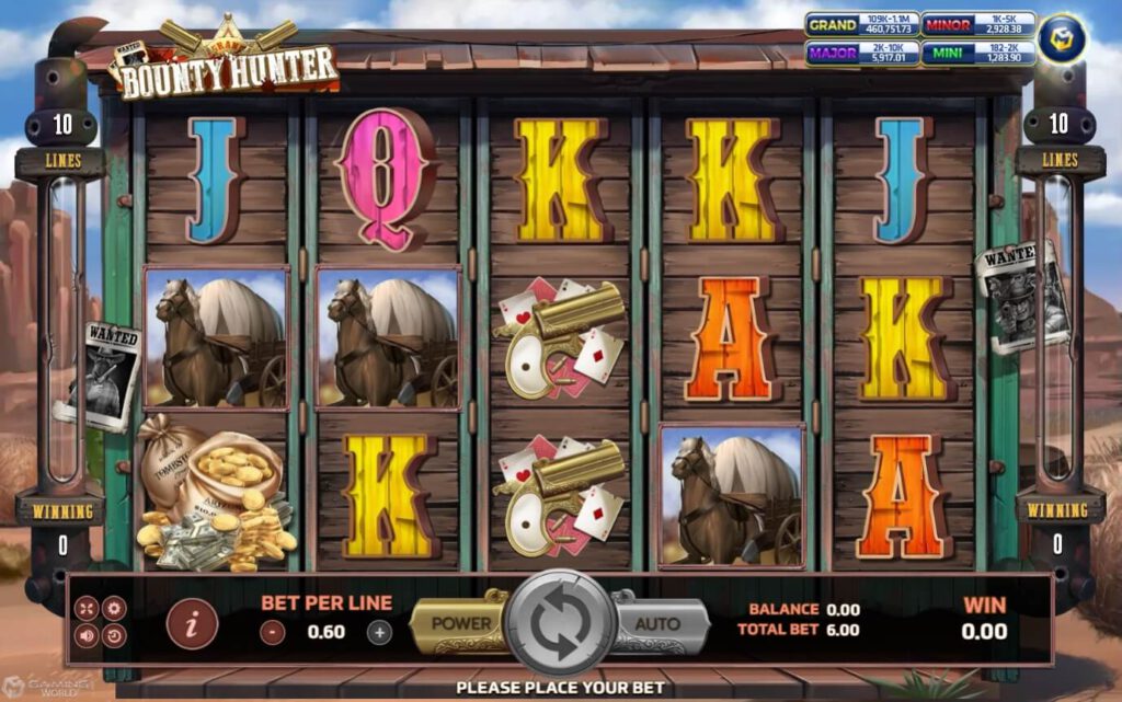 SLOTXO WALLETสัญลักษณ์ของเกม Bounty Hunter