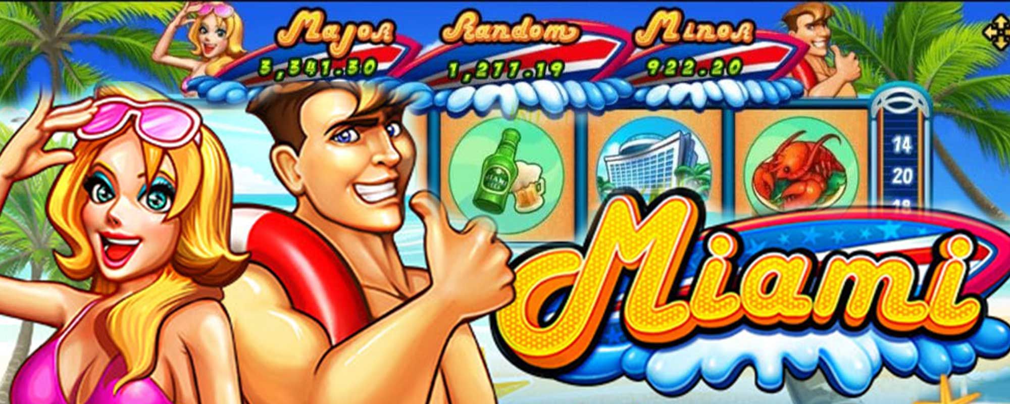 ฟีเจอร์พิเศษในเกมสล็อต Miami