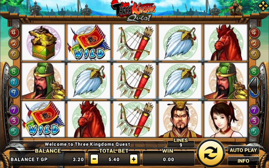 สัญลักษณ์ของเกม Three Kingdoms Quest