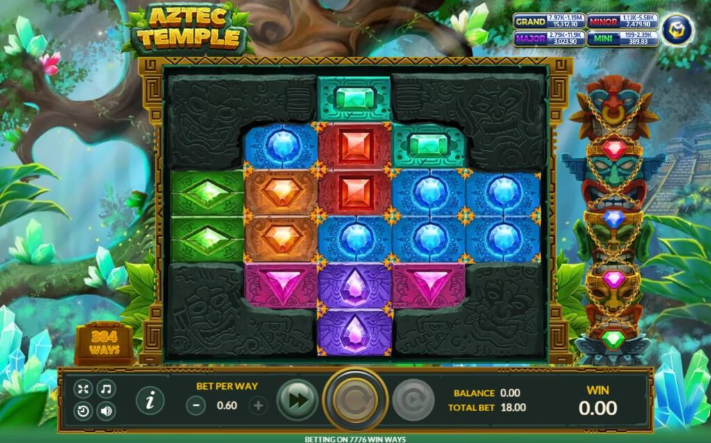 สัญลักษณ์ของเกม Aztec Temple