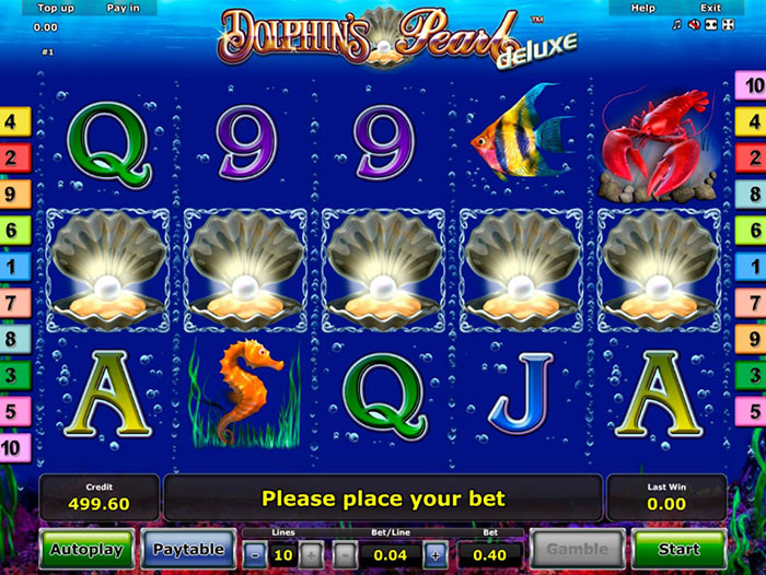 สัญลักษณ์ของเกม Dolphin's Pearl Deluxe