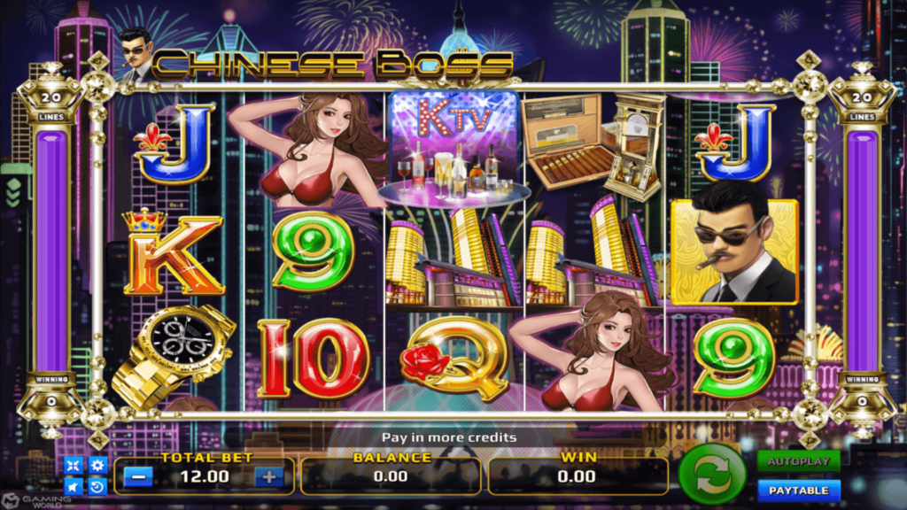 สัญลักษณ์ของเกม Chinese Boss