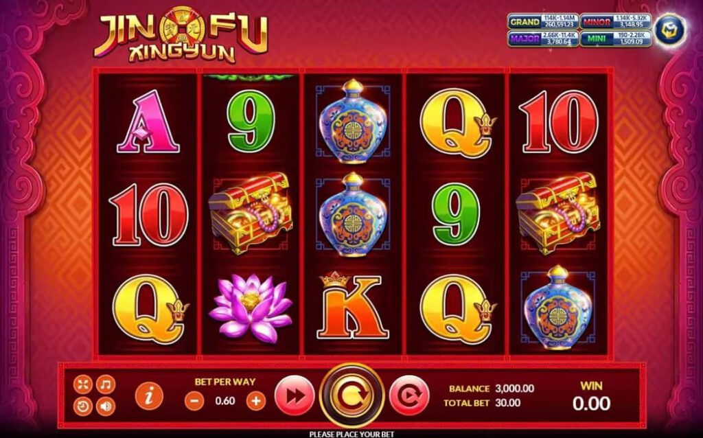 สัญลักษณ์ของเกม Jin Fu Xing Yun