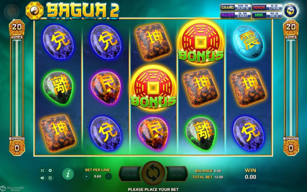 สัญลักษณ์ของเกม Bagua 2