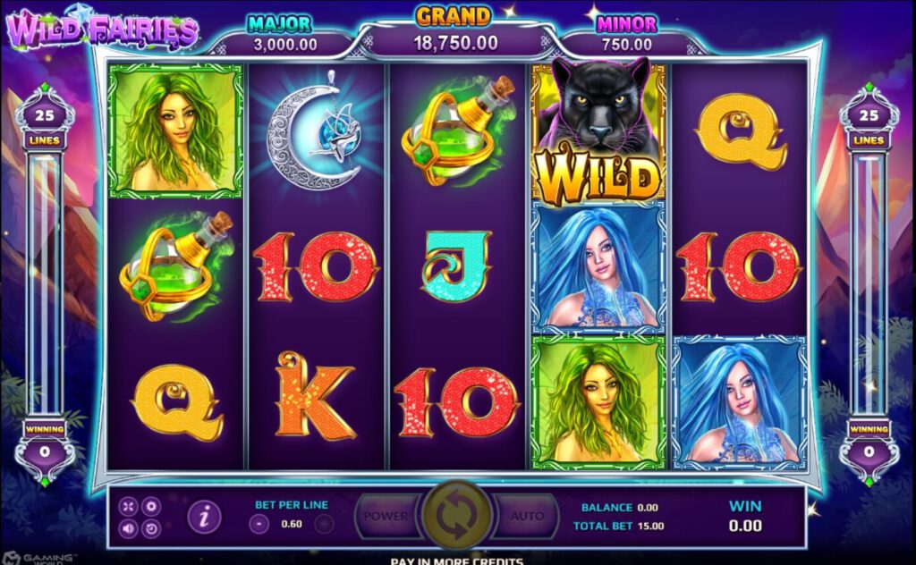 สัญลักษณ์ของเกม Wild Fairies