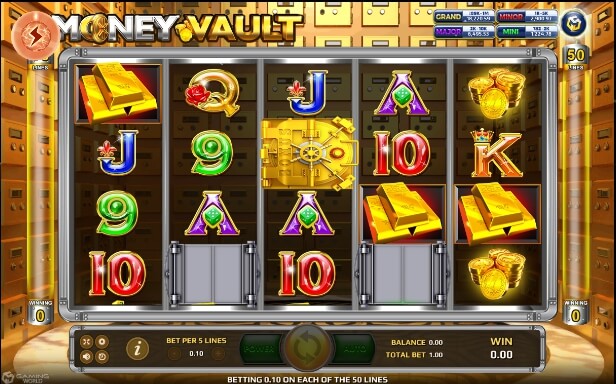 สัญลักษณ์เกม Money Vault