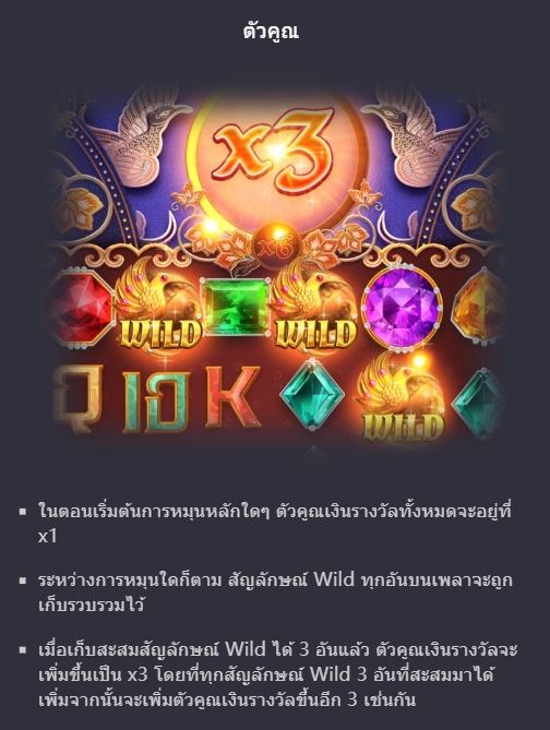 ฟีเจอร์ชนะรางวัลจากสัญลักษณ์ Garuda Gems