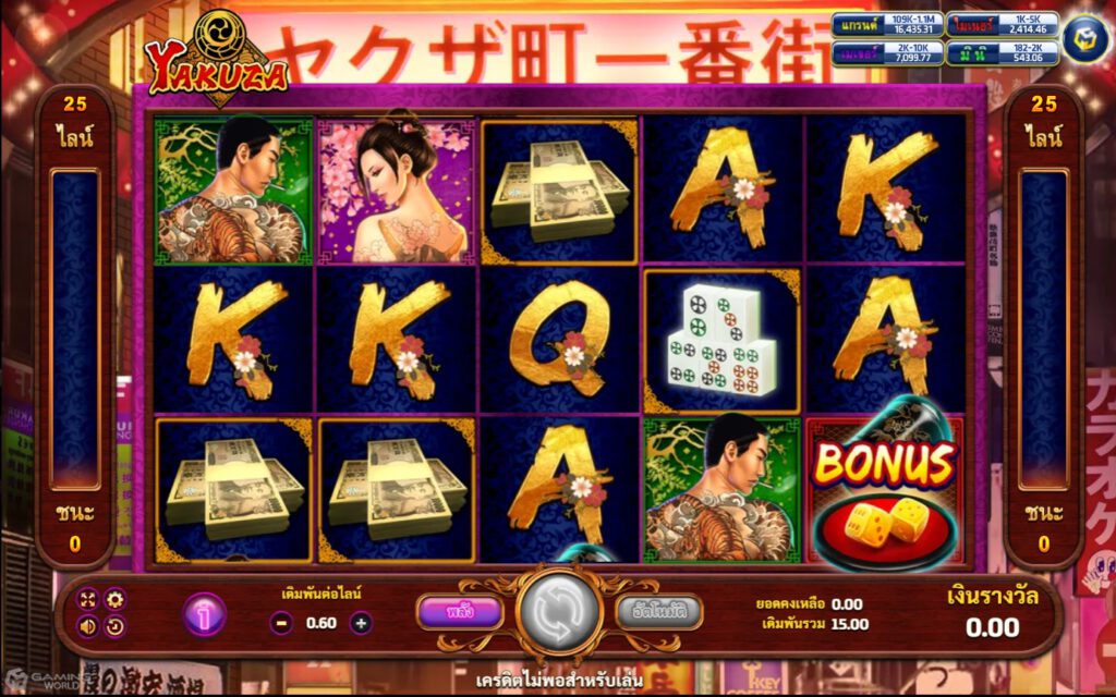 สัญลักษณ์ของเกม Yakuza