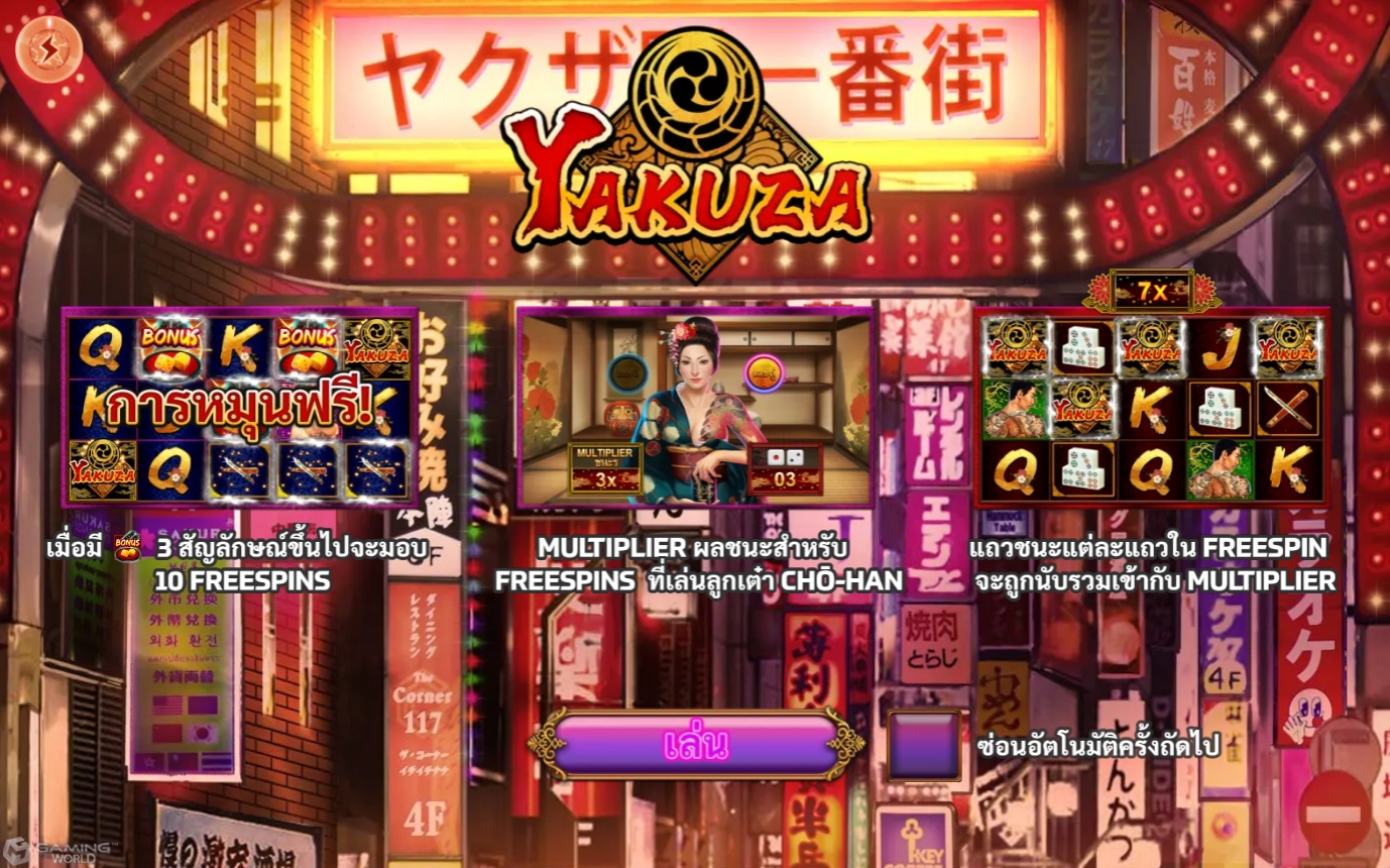 ทดลองเล่น SLOTXO Yakuza