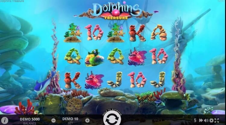 Dolphins Treasure Evo Play เครดิตฟรี xoslot247
