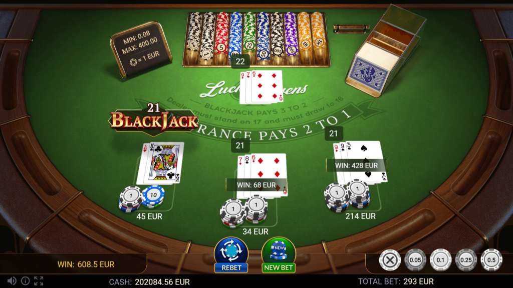 Blackjack Lucky Sevens Evo Play เครดิตฟรี xoslot247