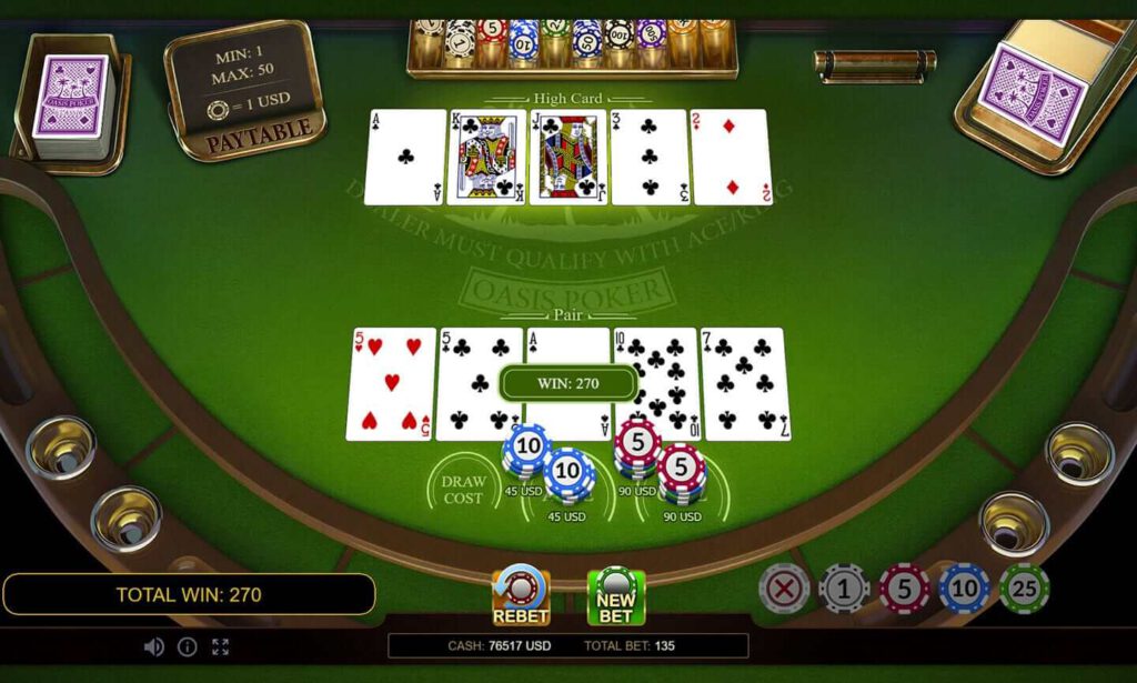 Oasis Poker Classic Evoplay xoslot247