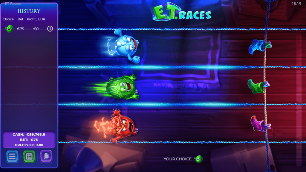 E.T. Races Evo Play สล็อต xo 24 xoslot247