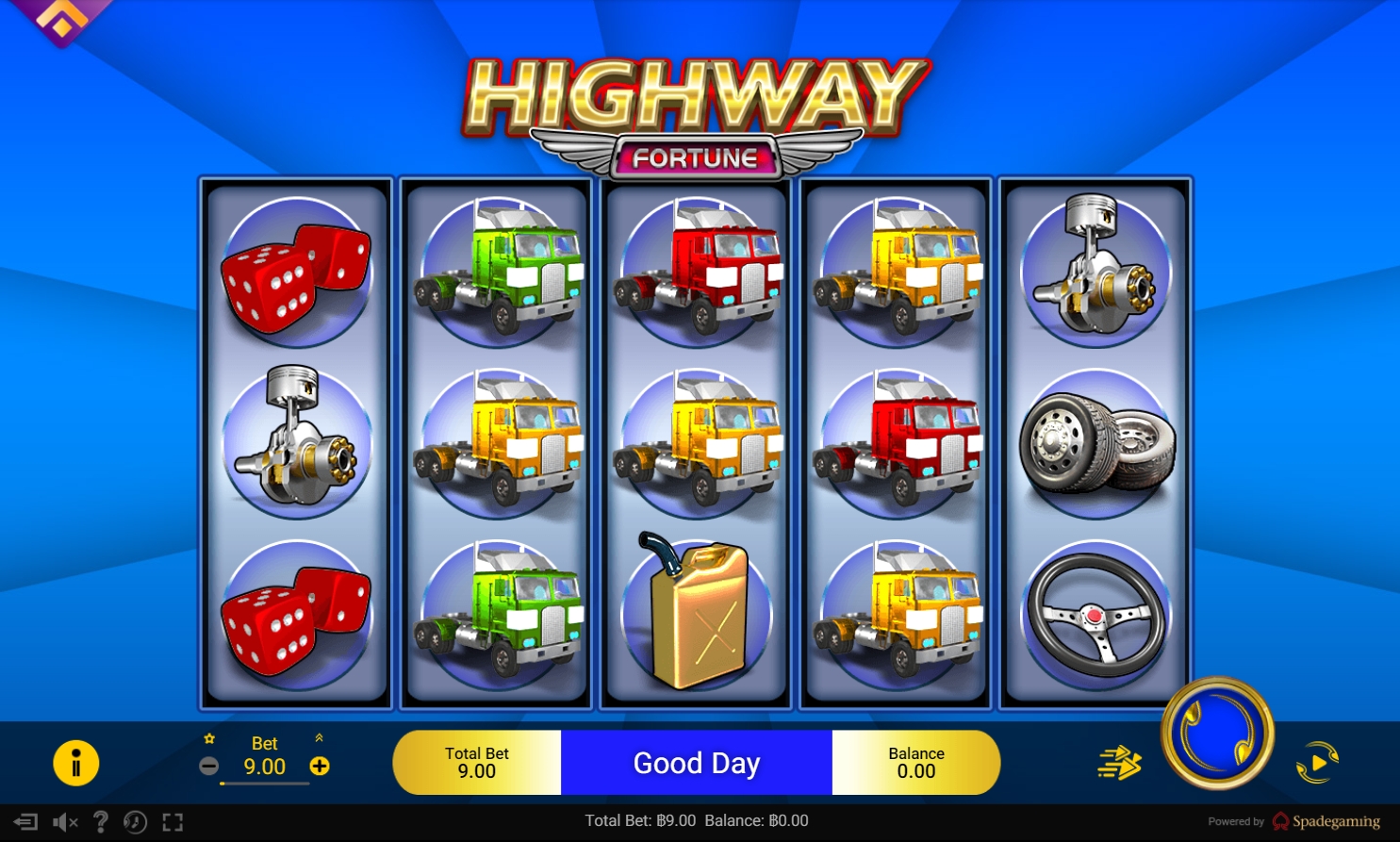 HIGHWAY FORTUNE SPADEGAMING XOSLOT247 เว็บแม่