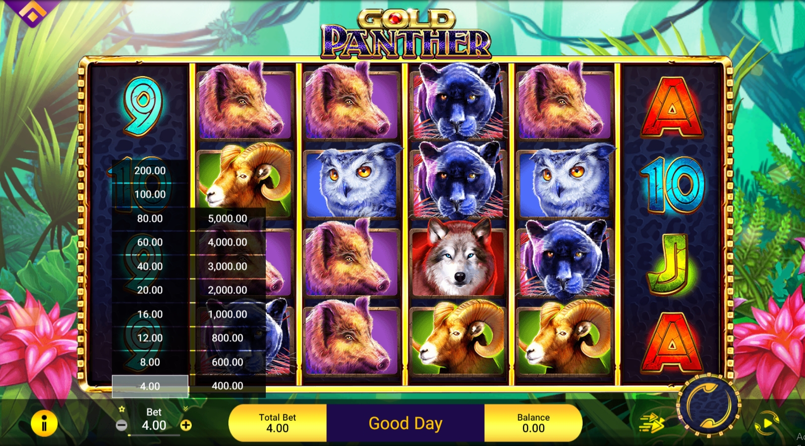 Gold Panther Spadegaming XOSLOT247 ทางเข้า