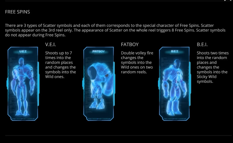 Robots Energy Conflict Evoplay เล่นผ่านเว็บ xoslot247