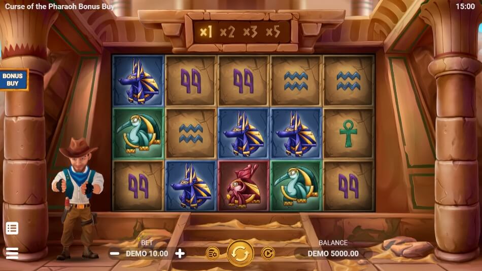 Curse of the Pharaoh Bonus Evo Play เครดิตฟรี xoslot247