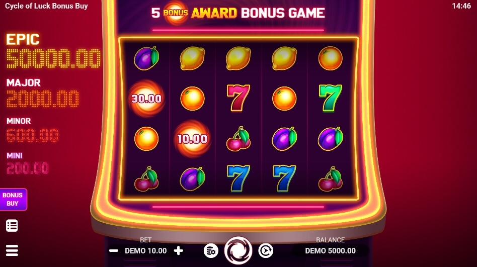 Cycle of Luck Bonus Buy Evo Play เครดิตฟรี xoslot247