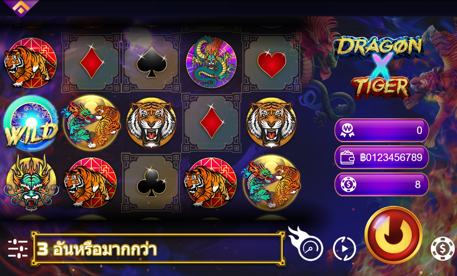 Dragon X Tiger Manna play xoslot247