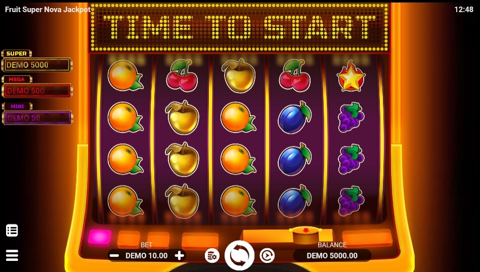 Fruit Super Nova Jackpot Evo Play เครดิตฟรี xoslot247