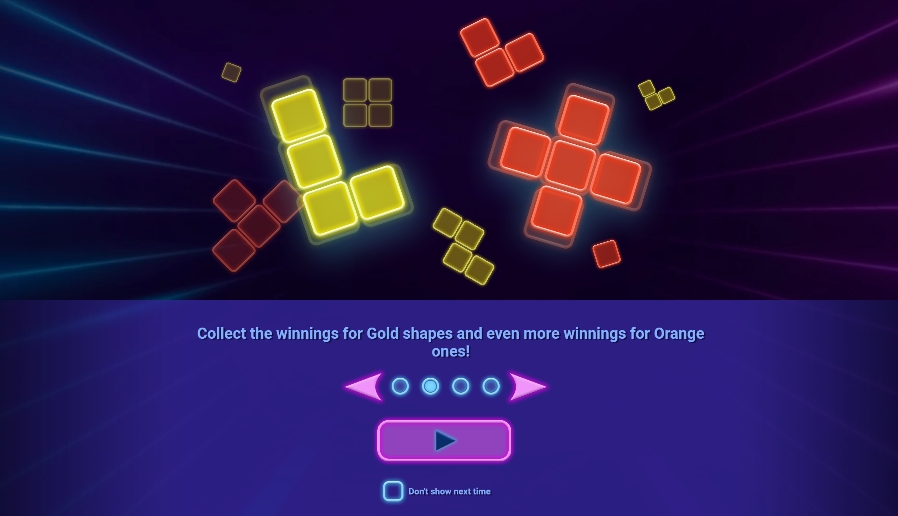 Neon Shapes Evo Play เครดิตฟรี xoslot247