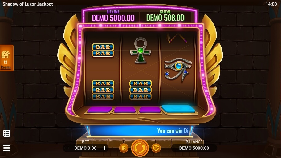 Shadow of Luxor Jackpot Evo Play เครดิตฟรี xoslot247