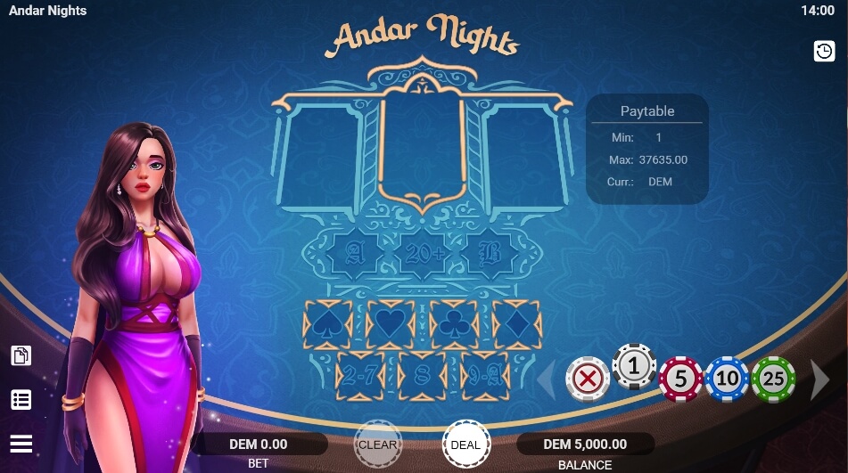 Andar Nights Evoplay xoslot247