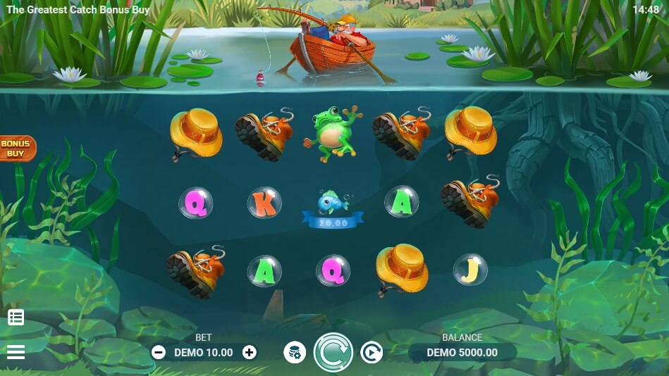 The Greatest Catch Bonus Buy Evo Play เครดิตฟรี xoslot247