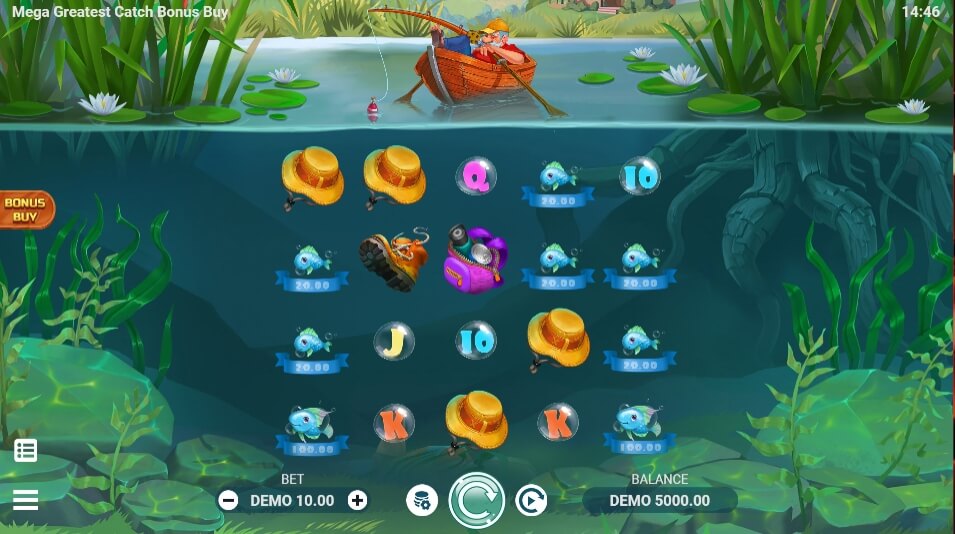 Mega Greatest Catch Bonus Buy Evo Play เครดิตฟรี xoslot247