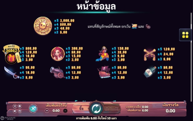 Buccaneer Deluxe slotxo เล่นผ่านเว็บ xoslot247