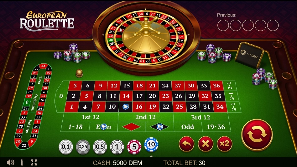 European Roulette Evo Play สล็อต xo 24 xoslot247