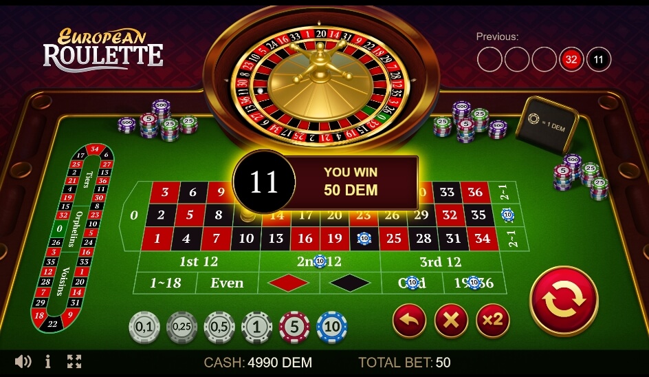 European Roulette Evoplay xoslot247