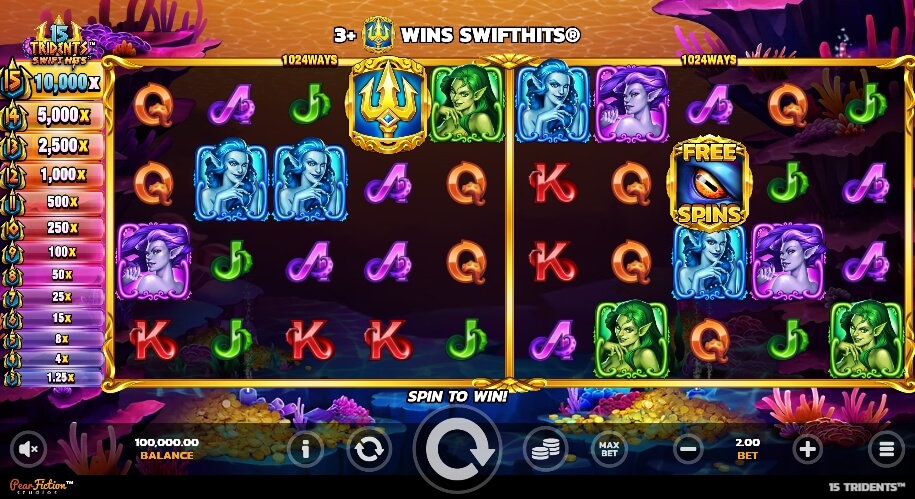 15 Tridents Microgaming เว็บตรง xoslot247 ฟรีเครดิต