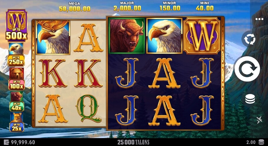 25000 Talons Microgaming เว็บตรง xoslot247 ฟรีเครดิต