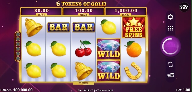 6 Tokens of Gold Microgaming เว็บตรง xoslot247 ฟรีเครดิต