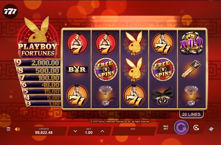 Playboy Fortunes Microgaming เว็บตรง xoslot247 ฟรีเครดิต