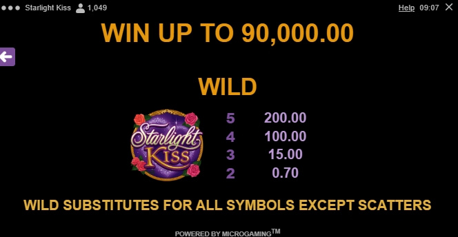 Starlight Kiss Microgaming สล็อต xoslot247 ฝาก ถอน