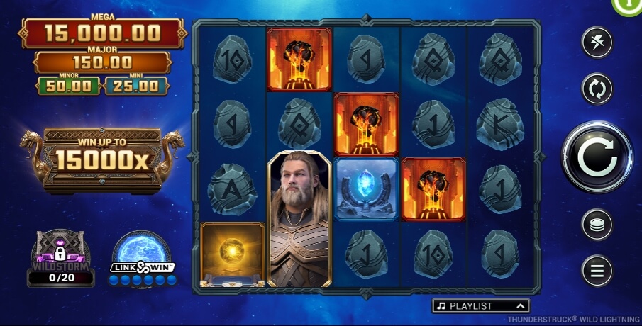 Thunderstruck Wild Lightning Microgaming เว็บตรง xoslot247 ฟรีเครดิต