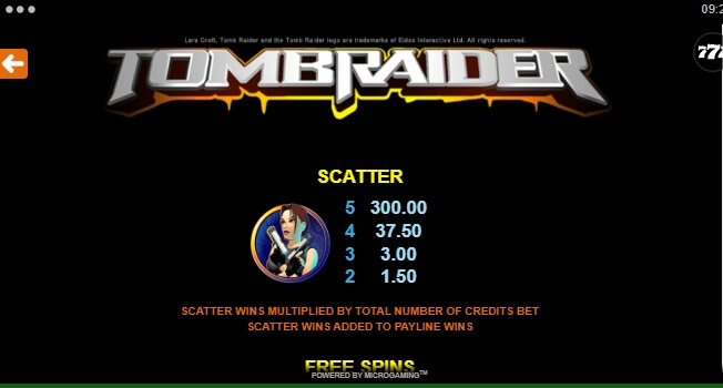 Tomb Raider Microgaming สล็อต xoslot247 ฝาก ถอน