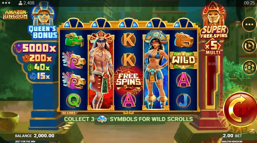 Amazon Kingdom Microgaming เว็บตรง xoslot247 ฟรีเครดิต