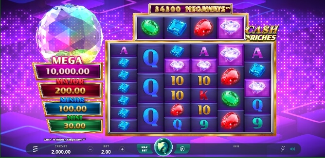 Cash'n Riches Megaways Microgaming เว็บตรง xoslot247 ฟรีเครดิต