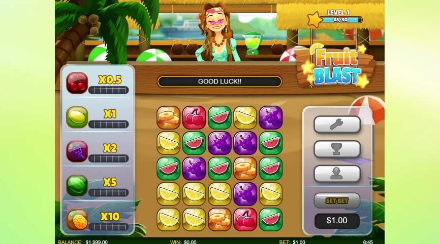 Fruit Blast Microgaming สล็อต xoslot247 ฝาก ถอน