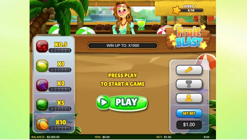 Fruit Blast Microgaming เว็บตรง xoslot247 ฟรีเครดิต