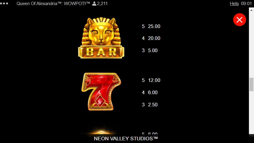 Queen of Alexandria Microgaming สล็อต xoslot247 ฝาก ถอน