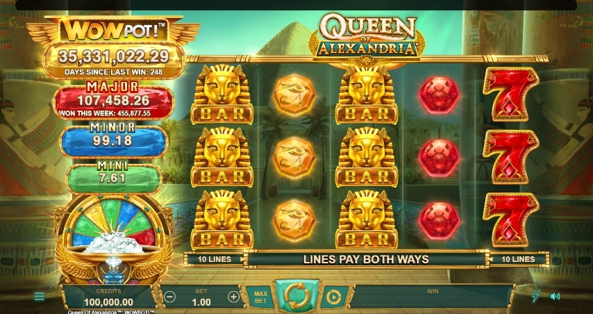 Queen of Alexandria Microgaming เว็บตรง xoslot247 ฟรีเครดิต